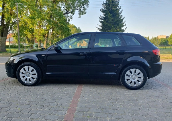 Audi A3 cena 23900 przebieg: 151022, rok produkcji 2006 z Orneta małe 172